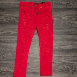 WAIMEA Skinny Fit Red Jeans